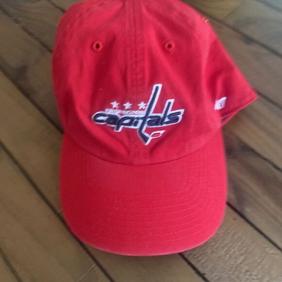 47 Other - Washington Capitols Adjustable Hat Red Embroidered '47 Brand Very Good